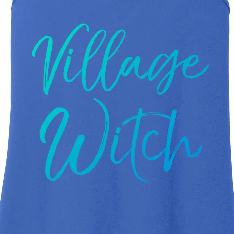 Easy Halloween Costume Cute Funny Village Witch Gift Ladies Essential Tank