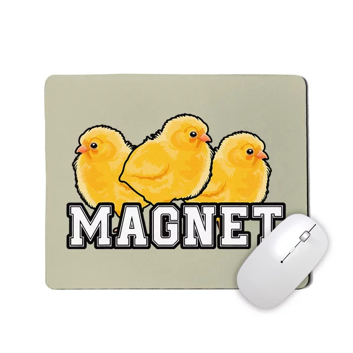 Easter Humor Chicks Magnet Cute Mousepad