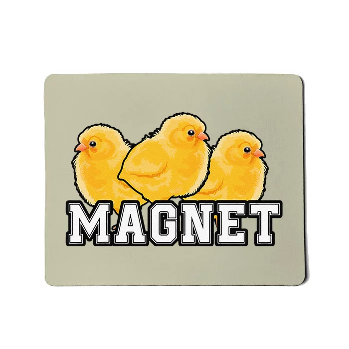 Easter Humor Chicks Magnet Cute Mousepad