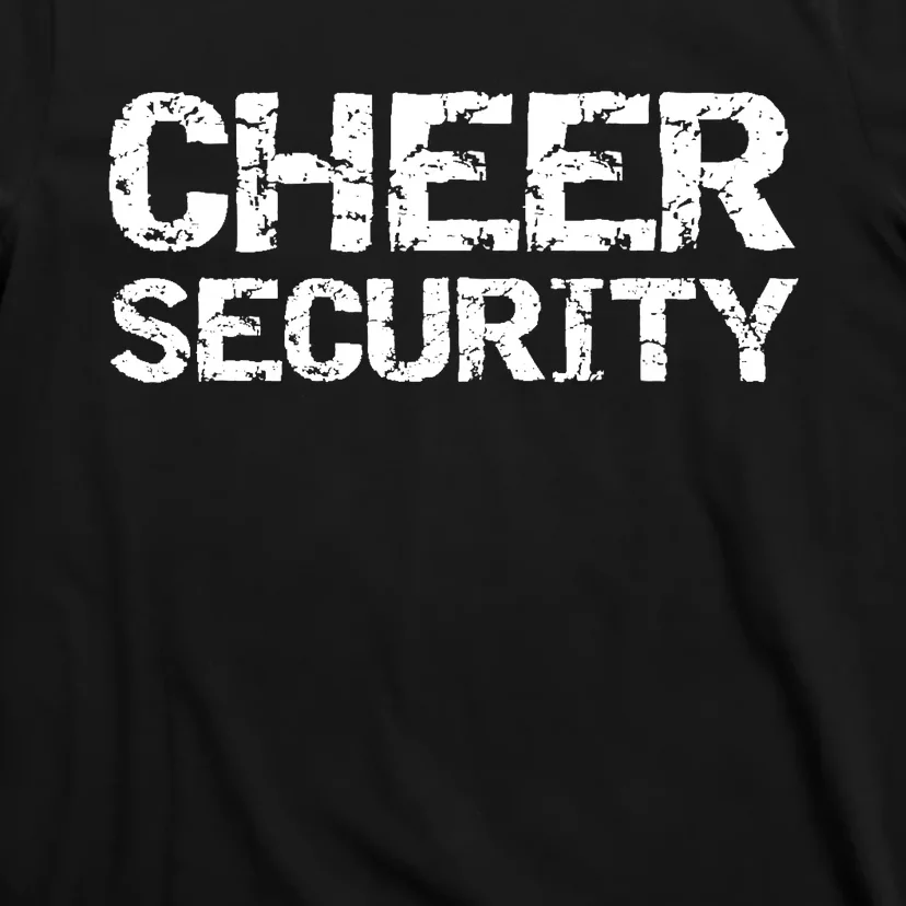 Easy Halloween Costume For Parents Lazy Dad Cheer Security T-Shirt