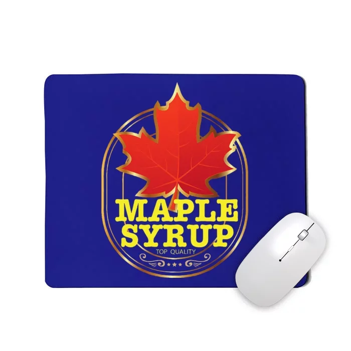 Easy Halloween Costume Maple Syrup Funny Group Costume Mousepad