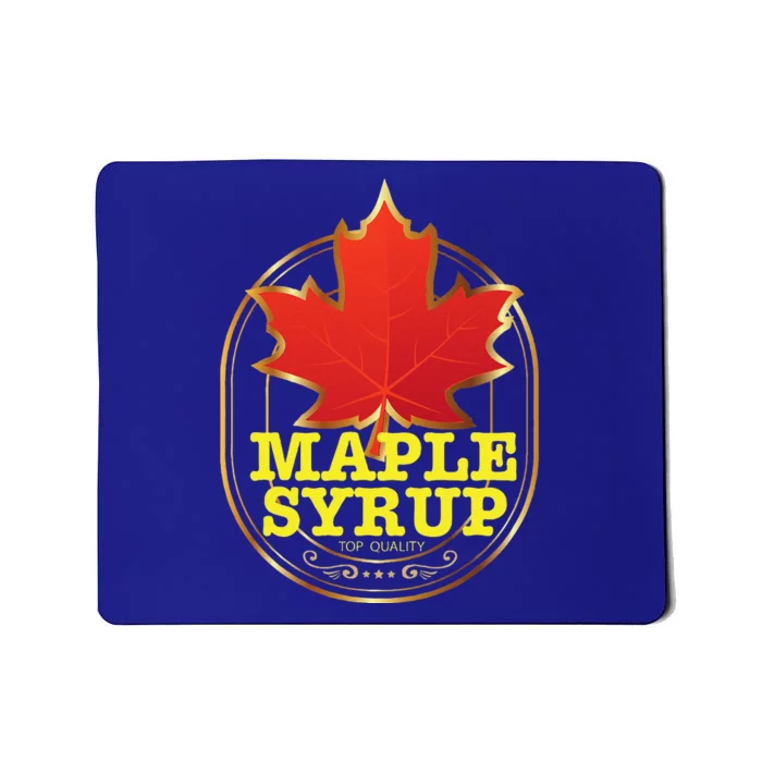 Easy Halloween Costume Maple Syrup Funny Group Costume Mousepad