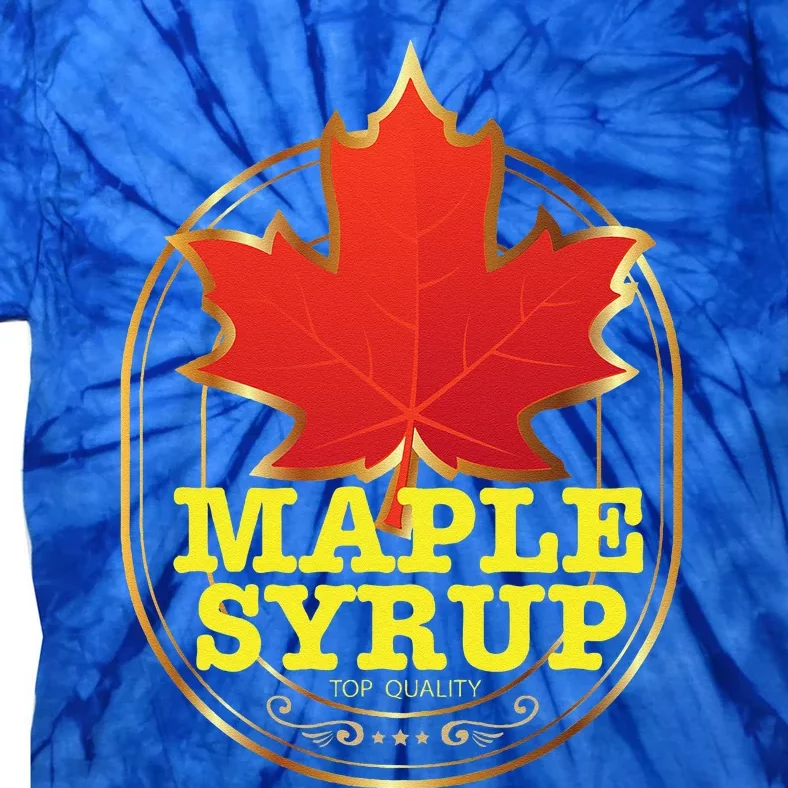 Easy Halloween Costume Maple Syrup Funny Group Costume Tie-Dye T-Shirt