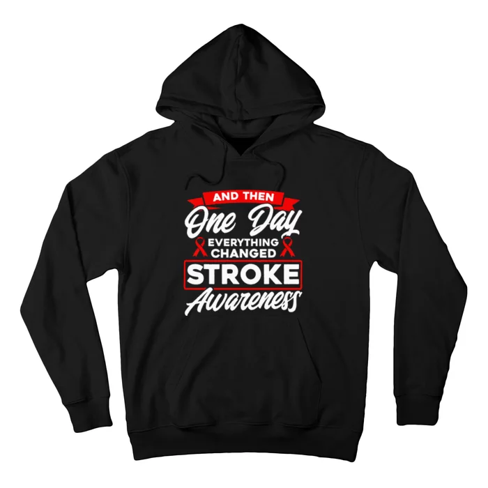 Everything Has Changed Stroke Awareness Hoodie