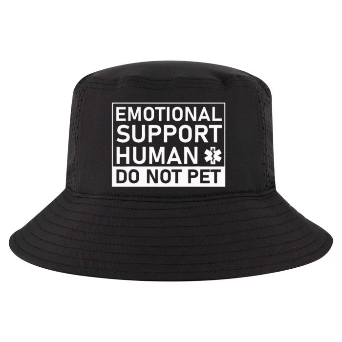 Emotional Human Do Not Pet Support Dog Owner Gifts Service Cool Comfort Performance Bucket Hat