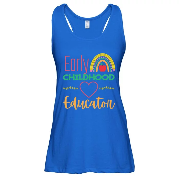 Early Hood Educator Preschool Teacher Funny Gift Ladies Essential Flowy Tank