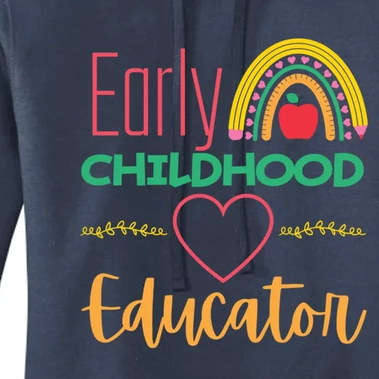 Early Hood Educator Preschool Teacher Funny Gift Women's Pullover Hoodie