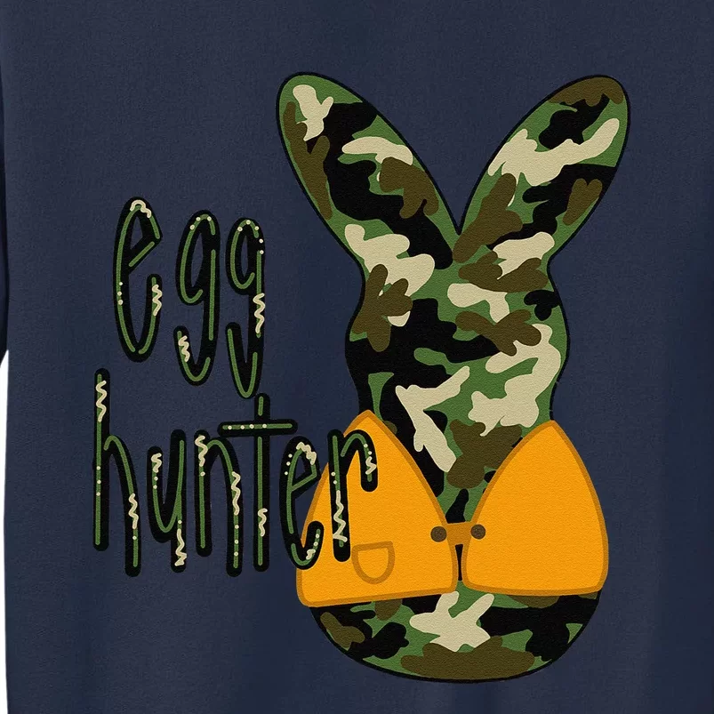 Egg Hunter Easter Camo Hunting Easter Bunny Sweatshirt