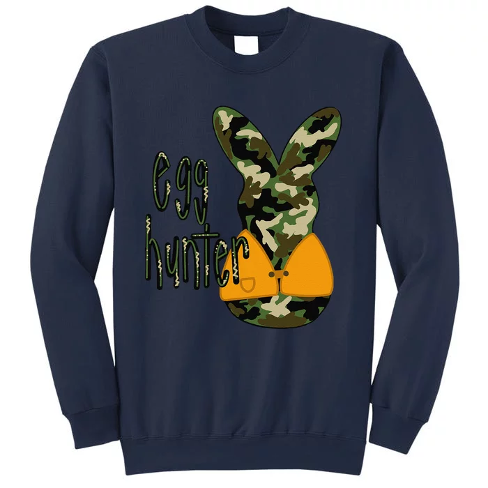 Egg Hunter Easter Camo Hunting Easter Bunny Sweatshirt