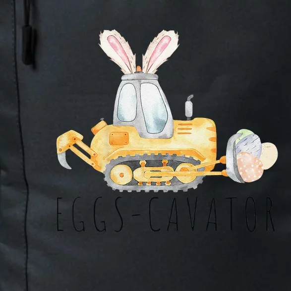 Eggscavator Happy Easter Funny Excavator Hunting Egg Daily Commute Backpack