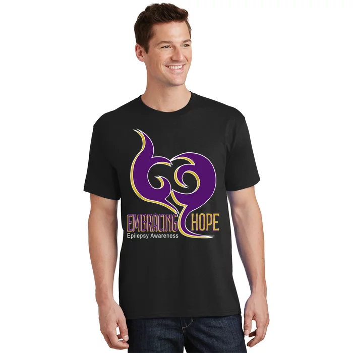 Embracing Hope Epilepsy Awareness Prevent Epilepsy T-Shirt