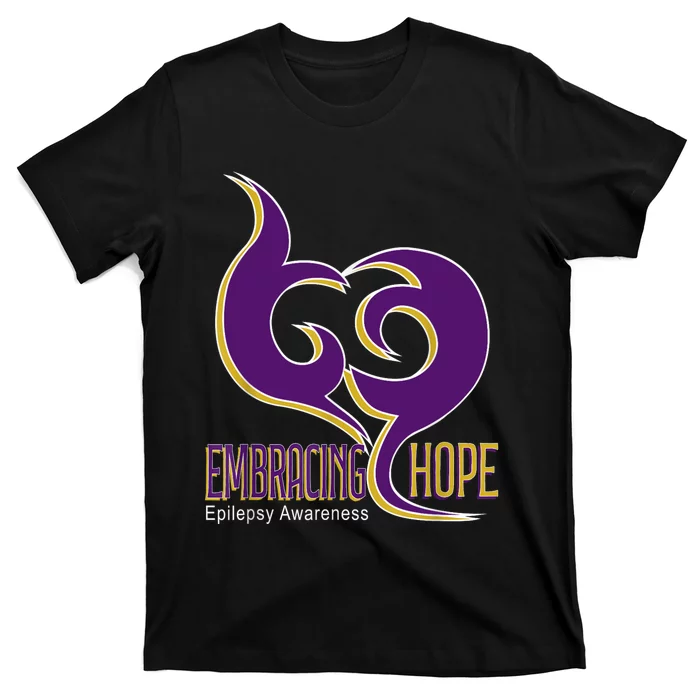 Embracing Hope Epilepsy Awareness Prevent Epilepsy T-Shirt