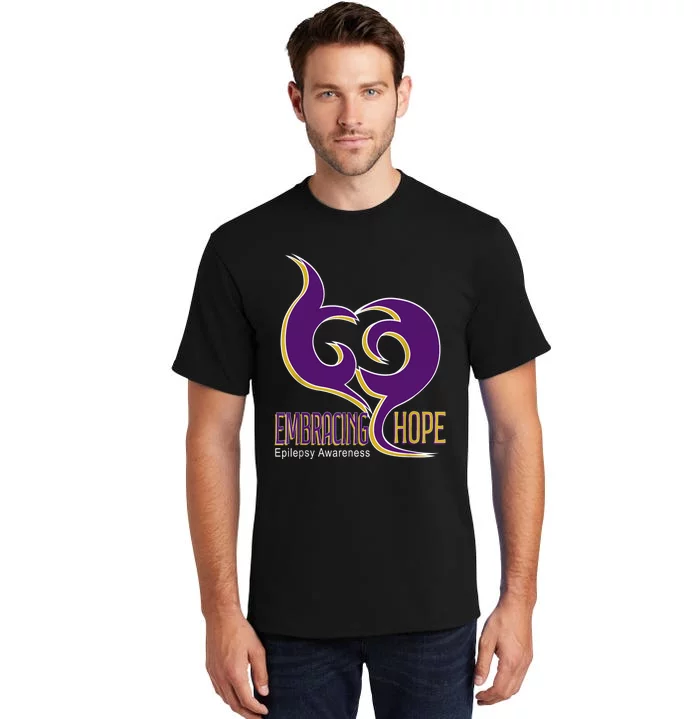 Embracing Hope Epilepsy Awareness Prevent Epilepsy Tall T-Shirt