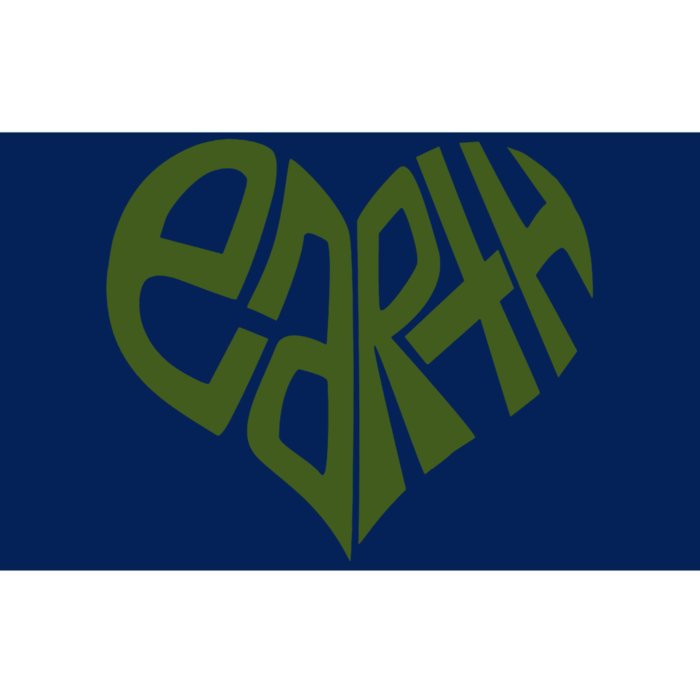 Earth Heart Bumper Sticker