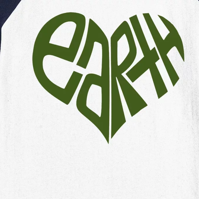 Earth Heart Baseball Sleeve Shirt