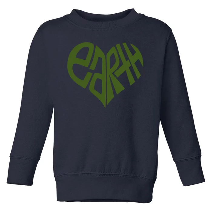 Earth Heart Toddler Sweatshirt