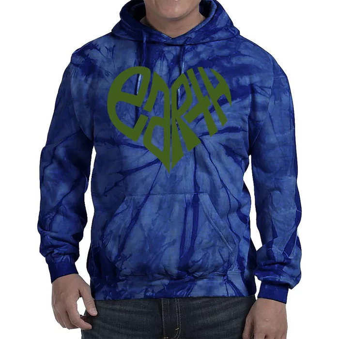 Earth Heart Tie Dye Hoodie