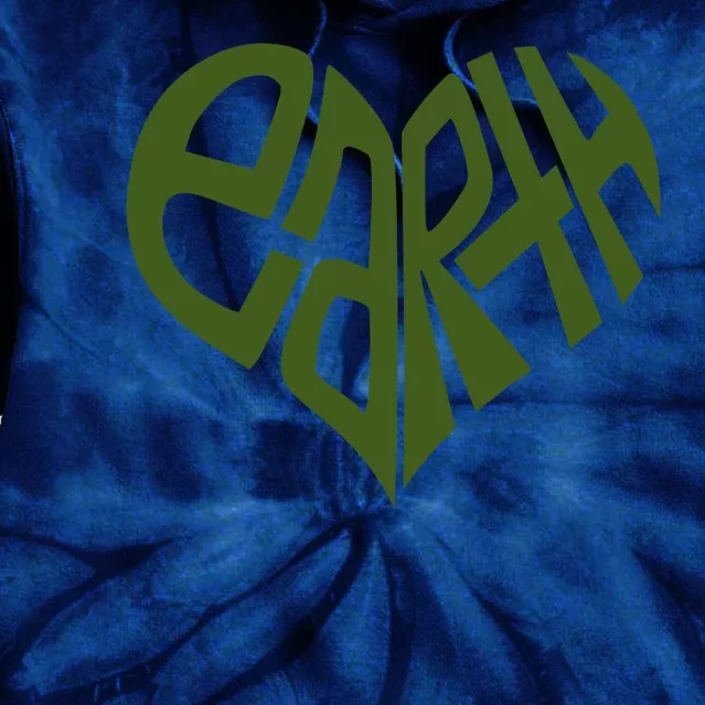 Earth Heart Tie Dye Hoodie