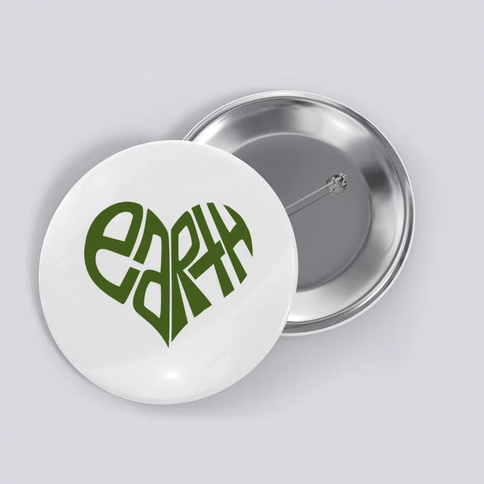 Earth Heart Button