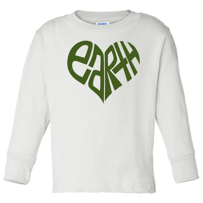 Earth Heart Toddler Long Sleeve Shirt