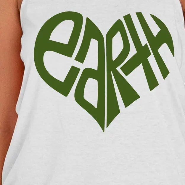 Earth Heart Women's Knotted Racerback Tank