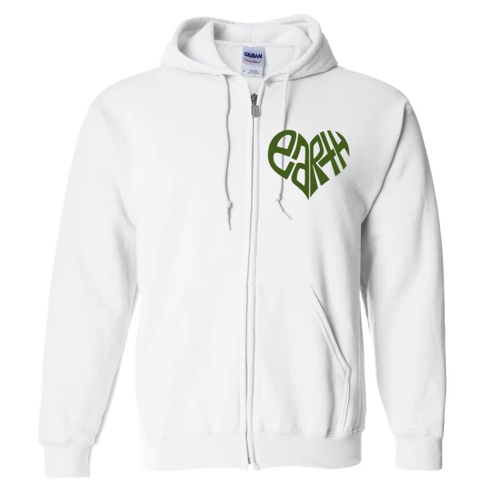 Earth Heart Full Zip Hoodie