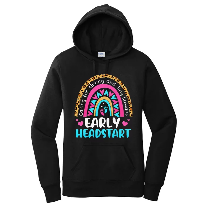 Early Headstart Early Childhood Edu Teacher Back To School Women's Pullover Hoodie