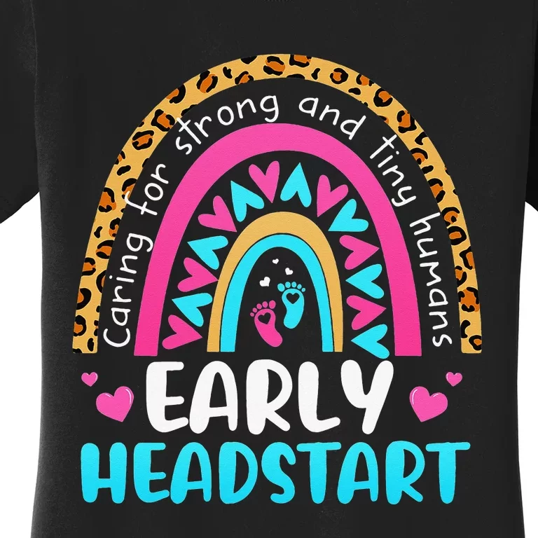 Early Headstart Early Childhood Edu Teacher Back To School Women's T-Shirt