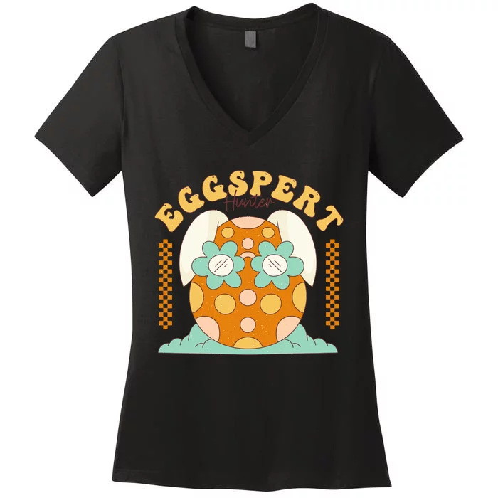 Egsppert Hunter Women's V-Neck T-Shirt