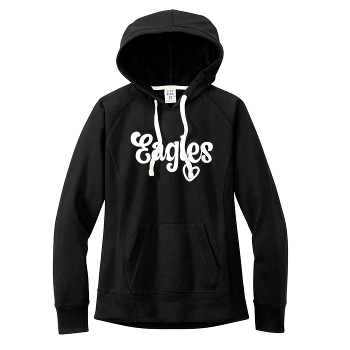 Eagle_s Heart Women's Fleece Hoodie