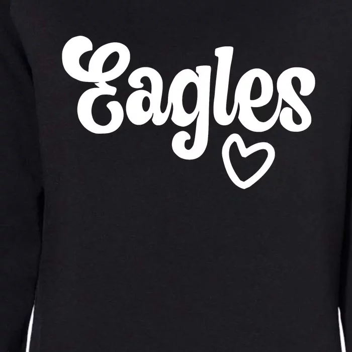 Eagle_s Heart Womens California Wash Sweatshirt