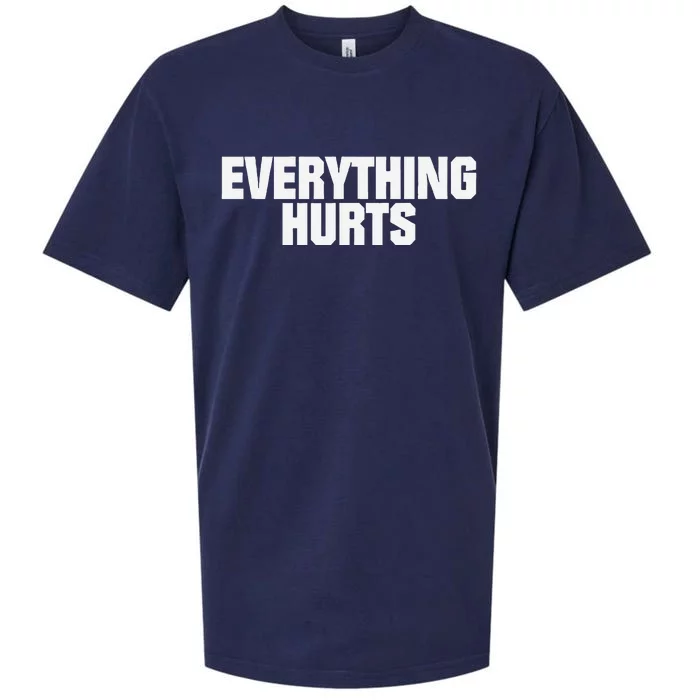 Everything Hurts Sueded Cloud Jersey T-Shirt