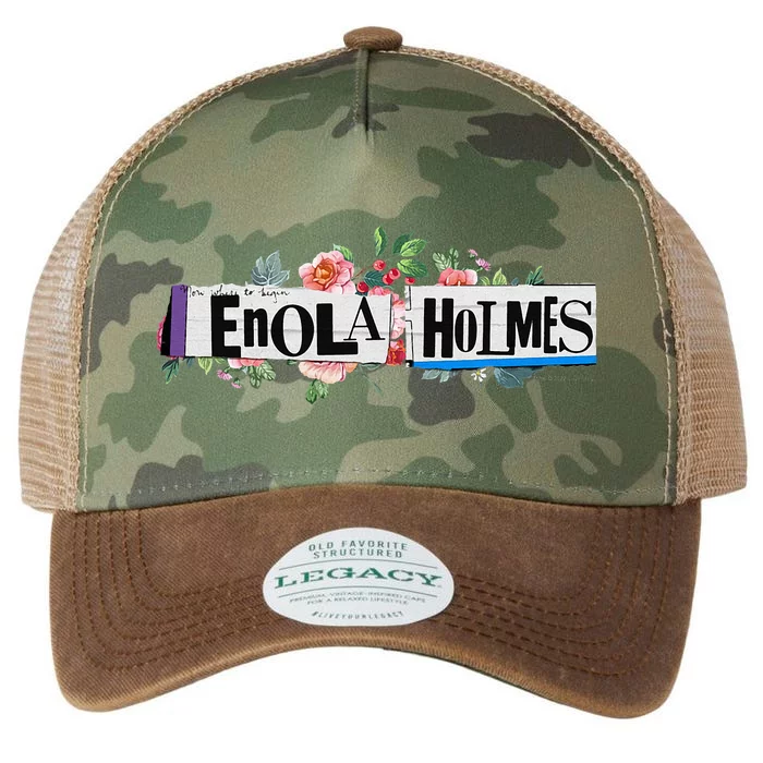 Enola Holmes Floral Legacy Tie Dye Trucker Hat