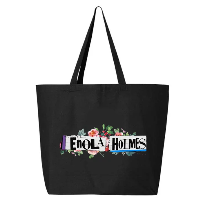 Enola Holmes Floral 25L Jumbo Tote