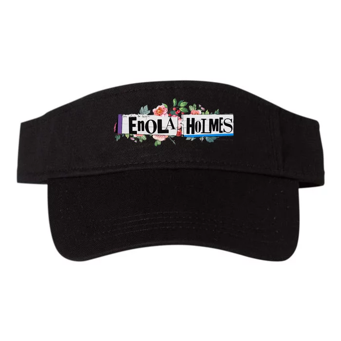 Enola Holmes Floral Valucap Bio-Washed Visor