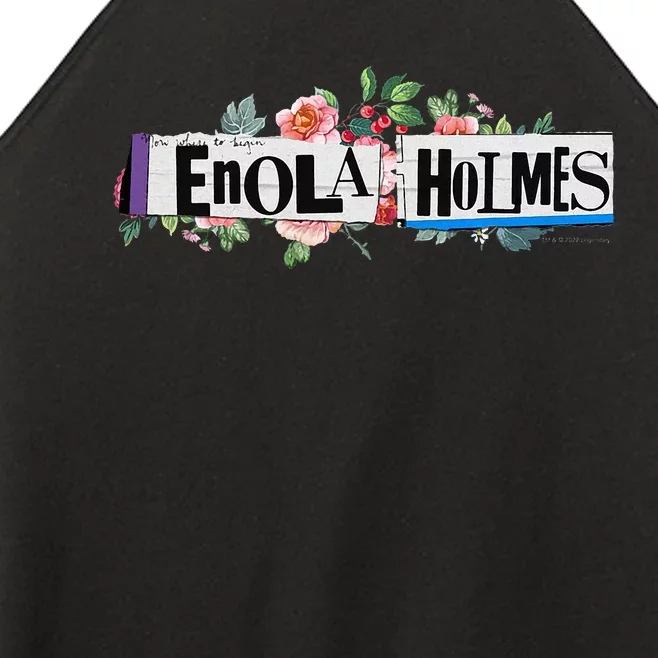 Enola Holmes Floral Women’s Perfect Tri Rocker Tank