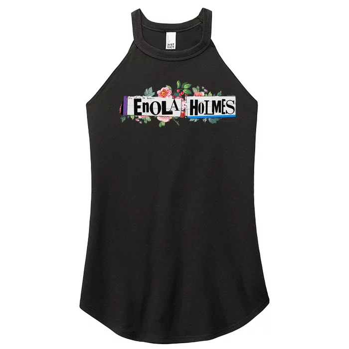 Enola Holmes Floral Women’s Perfect Tri Rocker Tank