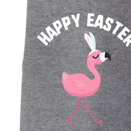 Easter Happy Flamingo Bunny Ears Pink Eggs Undefined Gift Doggie 3-End Fleece Hoodie