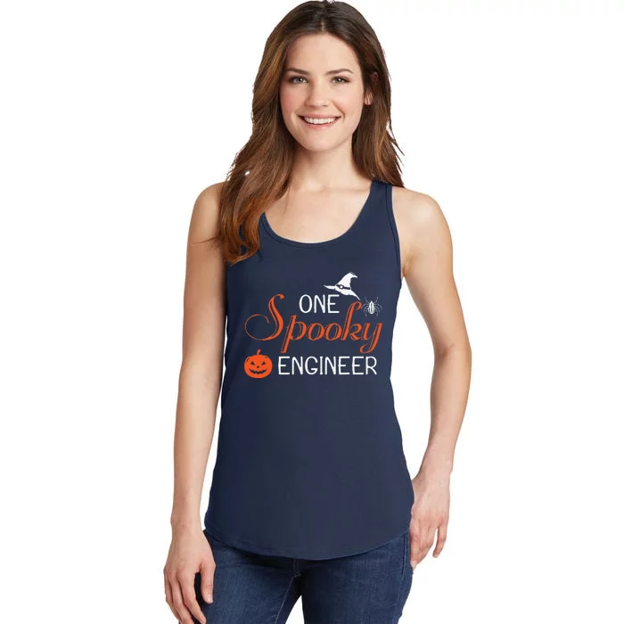 Engineer Halloween Funny Spooky Gift Ladies Essential Tank