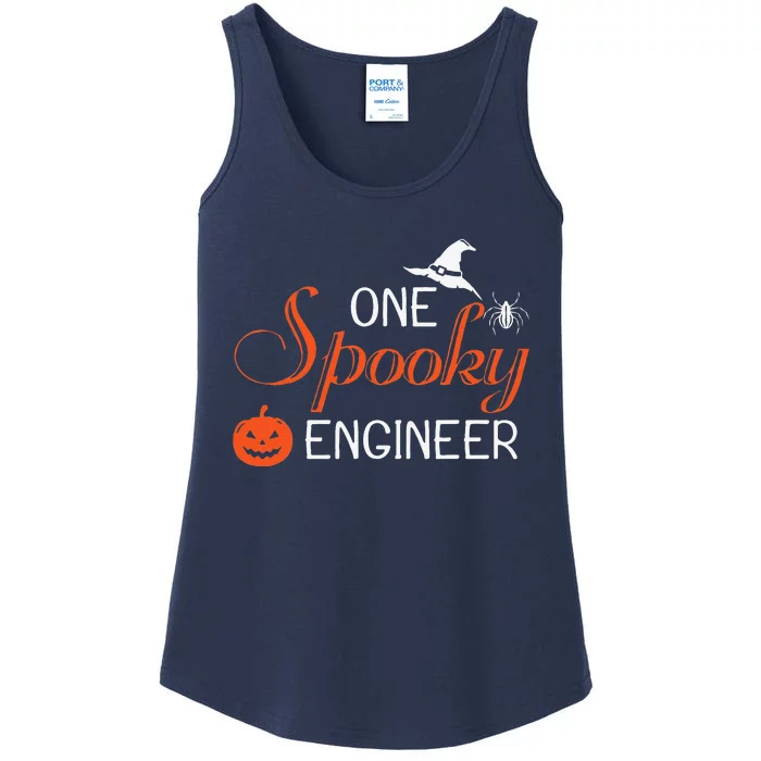 Engineer Halloween Funny Spooky Gift Ladies Essential Tank