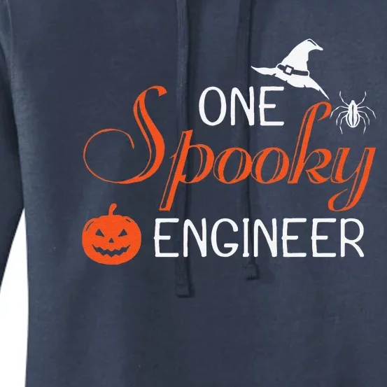 Engineer Halloween Funny Spooky Gift Women's Pullover Hoodie