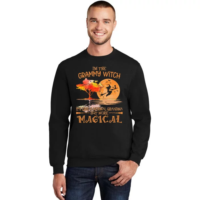 Enchanting Halloween Grammy's Magical Witch Costume Tall Sweatshirt