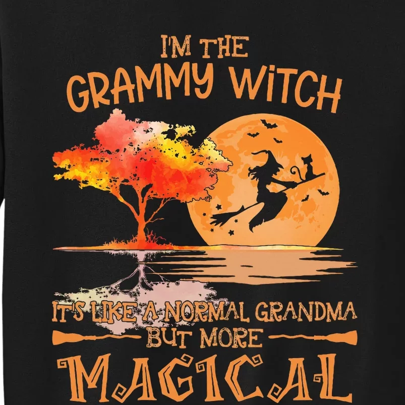 Enchanting Halloween Grammy's Magical Witch Costume Tall Sweatshirt