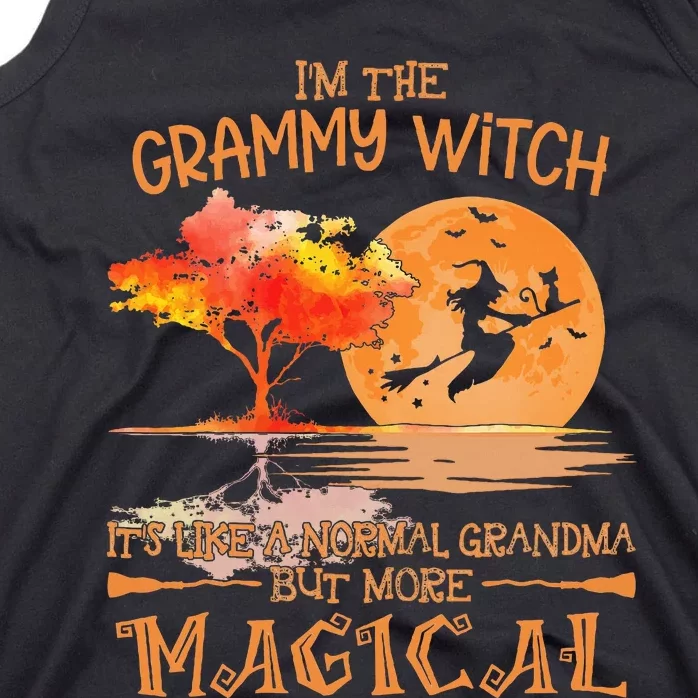 Enchanting Halloween Grammy's Magical Witch Costume Tank Top