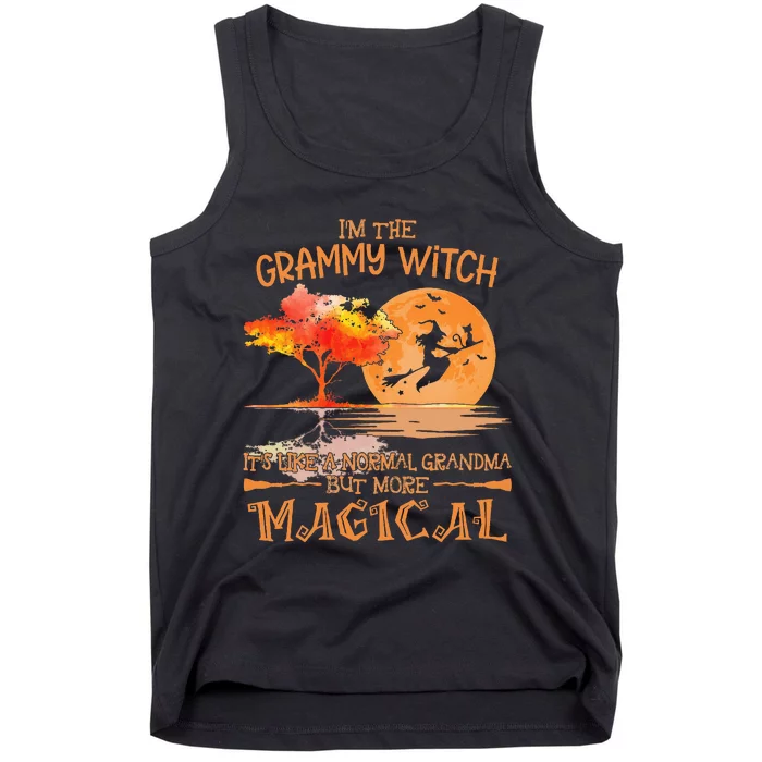 Enchanting Halloween Grammy's Magical Witch Costume Tank Top