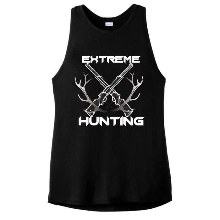 Extreme Hunting Hunter Gift Ladies Tri-Blend Wicking Tank