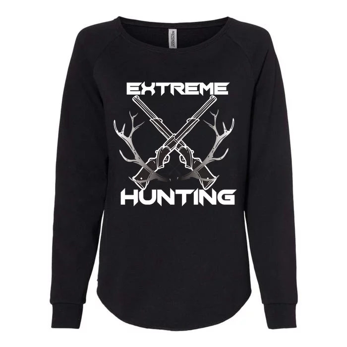 Extreme Hunting Hunter Gift Womens California Wash Sweatshirt