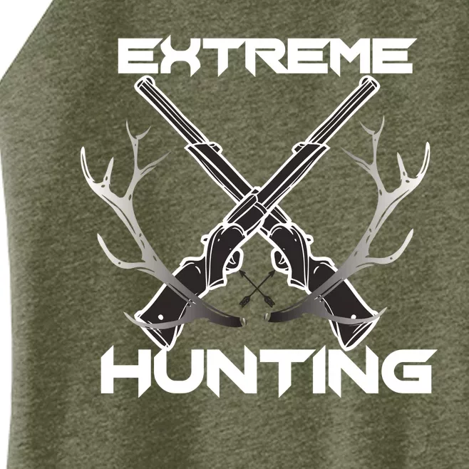 Extreme Hunting Hunter Gift Women’s Perfect Tri Rocker Tank