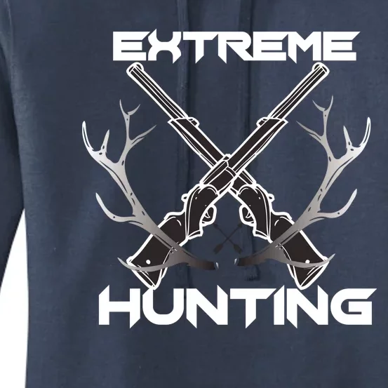 Extreme Hunting Hunter Gift Women's Pullover Hoodie