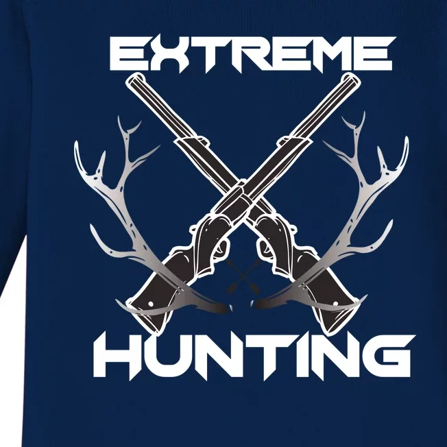 Extreme Hunting Hunter Gift Baby Long Sleeve Bodysuit